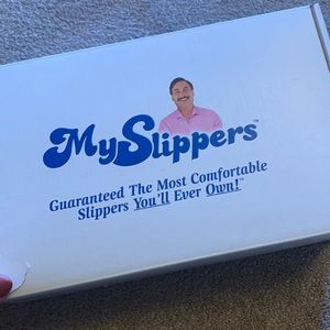 NIB pink myslipper moccasins